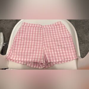 Zara Barbie/Mattel Gingham Shorts Size XS